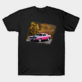 1970  AAR Cuda in our fall day series T-Shirt